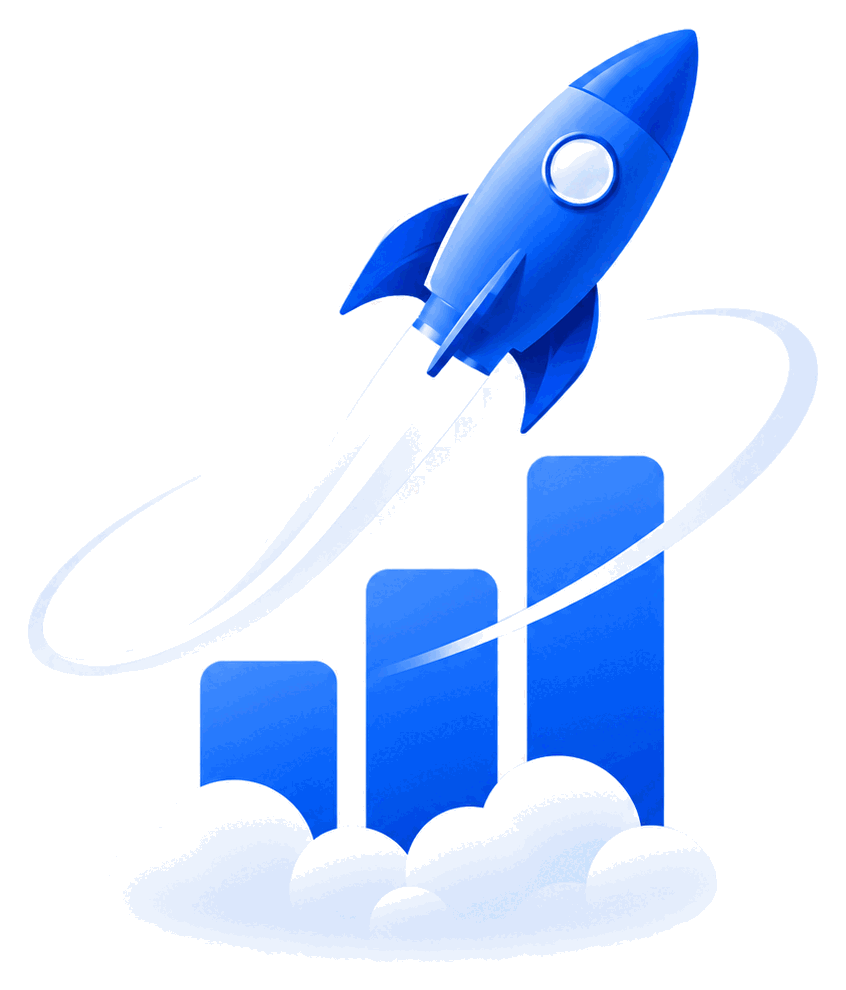 MoonshotEdge rocket and growth chart